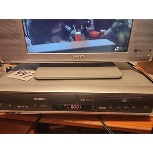 Toshiba SD-V395 DVD/VCR Combo Player. VCR WORKS, Can't Open Disc Tray For DVD